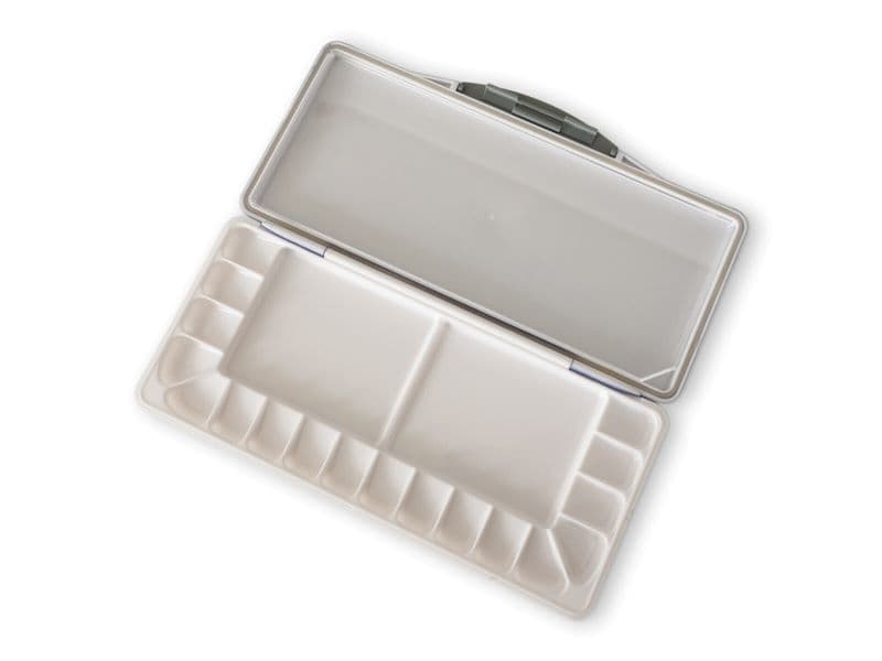 Plastová uzavíratelná paleta 20 kalíšků na akvarelové barvy