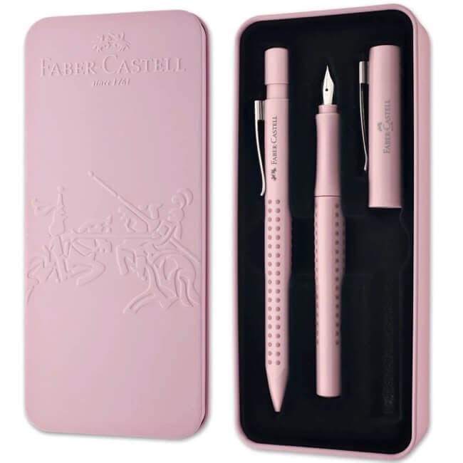 Faber-Castell Grip 2010 201528 plnící a kuličkové pero sada