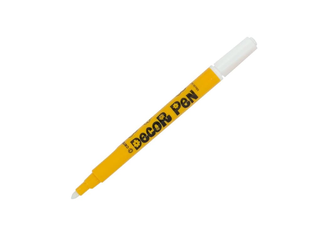 Centropen Decor Pen 2738 bílý popisovač šířka stopy 1,5 mm