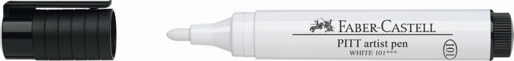 Faber-Castell Pitt Artist Pen Big bílý popisovač 2,5 mm