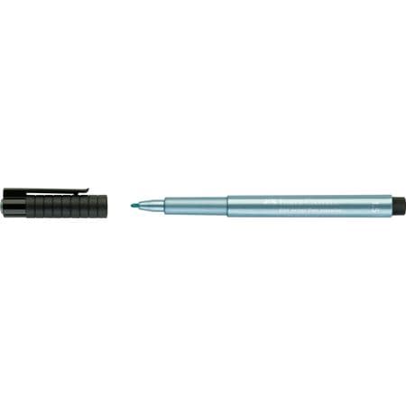 Faber-Castell Pitt Artist Pen Metallic modrý popisovač 1,5mm
