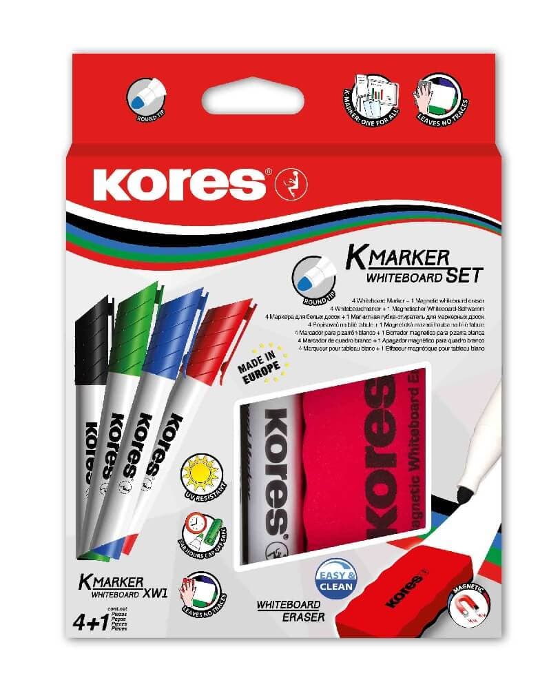 Kores 20863 popisovač na bílou tabuli s houbou