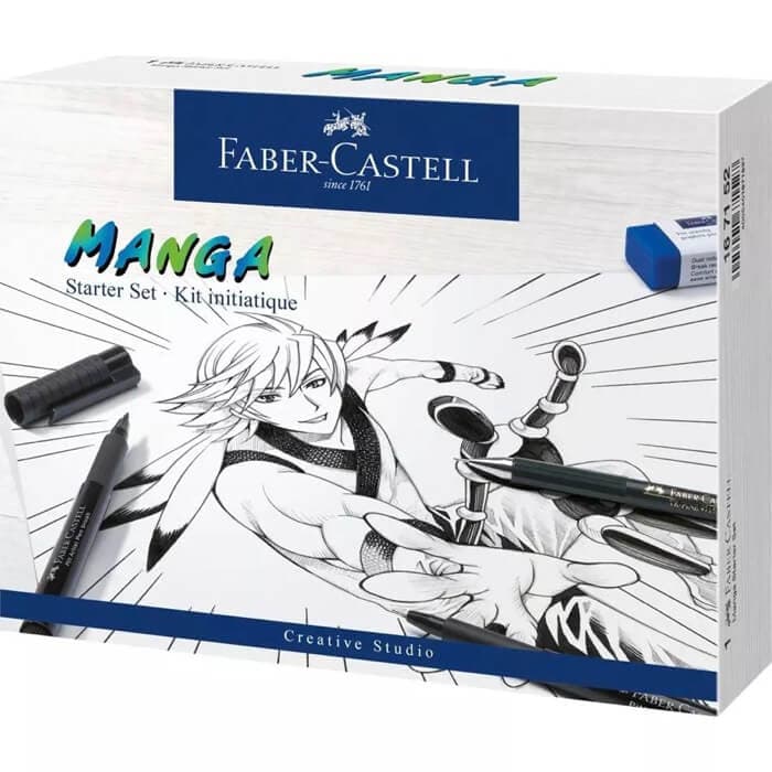 Faber-Castell Manga startovací sada popisovačů 167152 čelní pohled