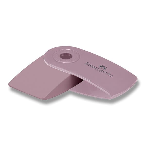 Faber-Castell Sleeve Mini pryž mazací starorůžová barva