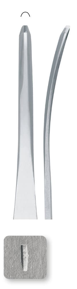 Rydlo RGM 344 U-profil úzký zahnuté na linoryt