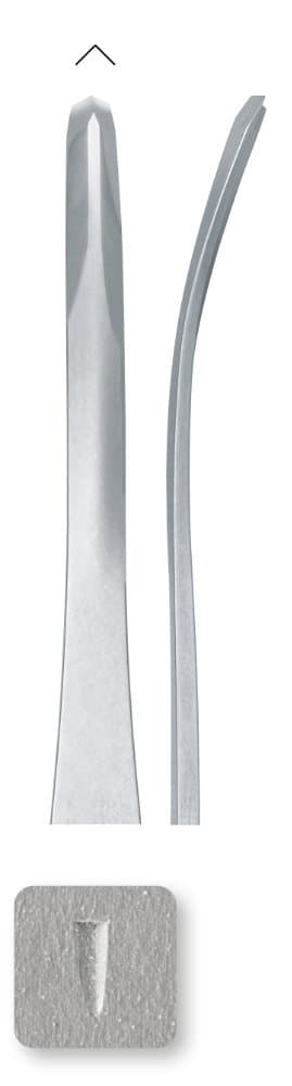 RGM 339 rydlo linoryt V-profil 90° jemný zahnuté