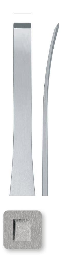 RGM 335 ploché rydlo na linoryt zahnuté 7,5 mm