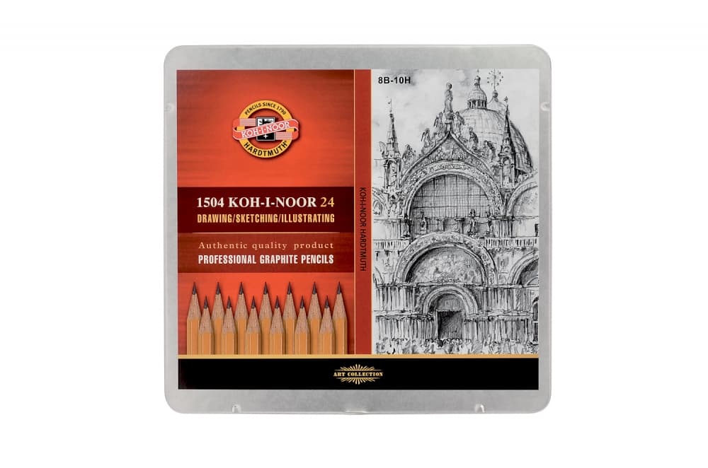 Koh-i-Noor sada grafitových tužek ART 1504 24 kusů