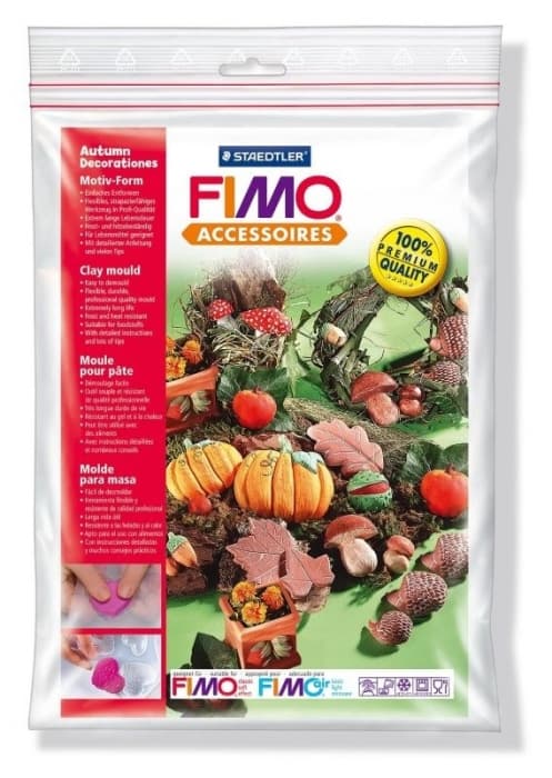 Staedtler silikonová forma Podzim 10 motivů modelování