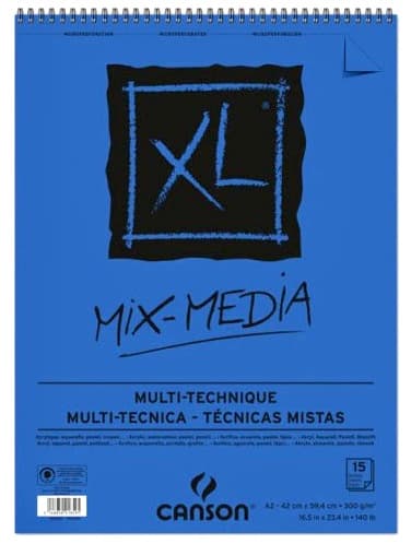 Canson XL Mix Media skicák A2 300g 15 listů
