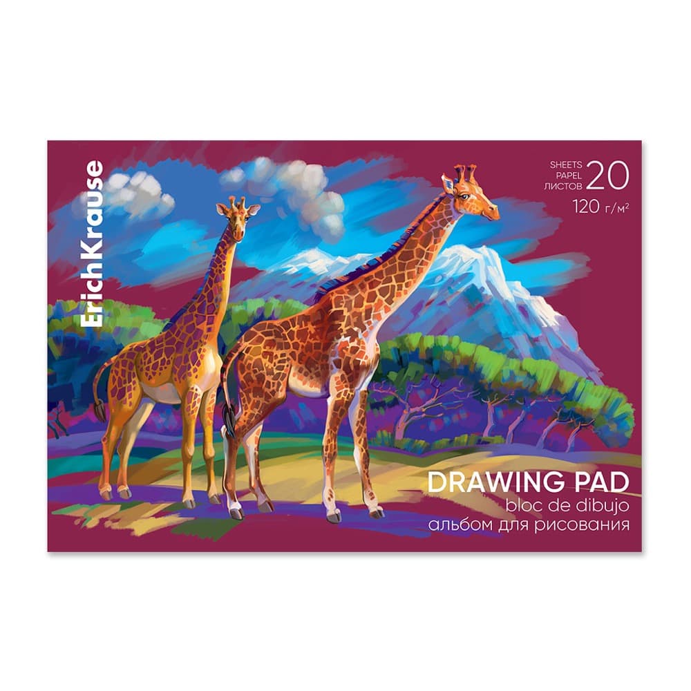 ErichKrause skicák A4 lepená vazba 120 g/m2 20 listů