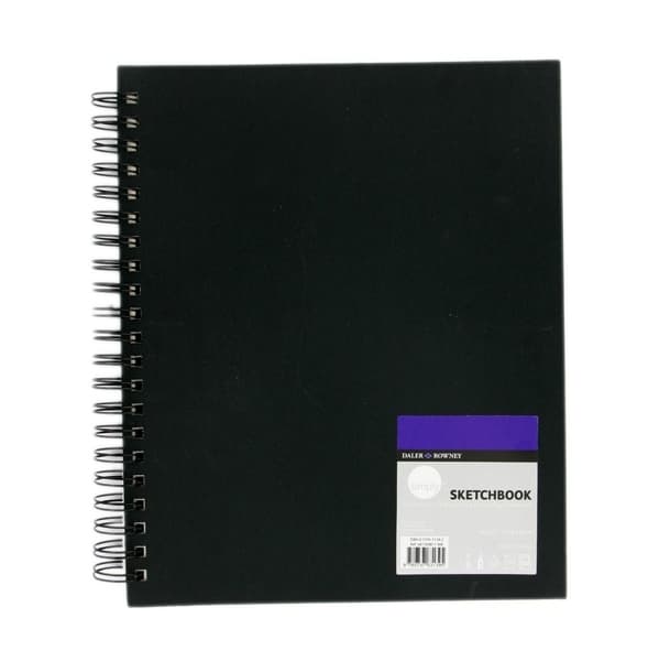 Daler Rowney skicák A5 kroužkový tvrdá vazba 54 listů