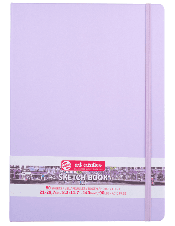 Talens Art Creation skicák fialová vazba 21x30cm 140g