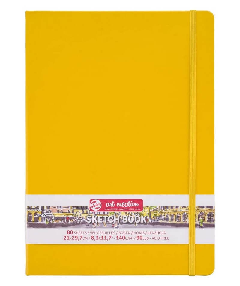 Talens Art Creation skicák žlutá vazba 21x30cm 140g