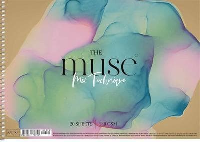 Shkolyaryk MUSE Mix Technique skicák A4 spirála 240g