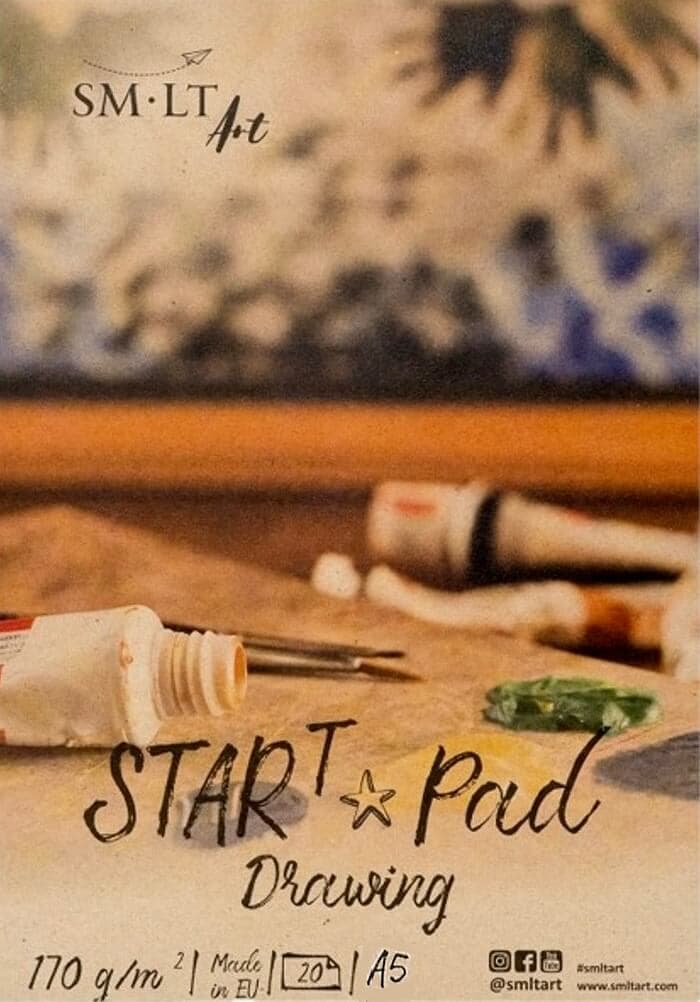 Smlt Star Pad blok A5 170g pro mokré techniky