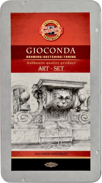 Skicovací sada Gioconda Mini Art Set Koh-I-Noor uhly rudky