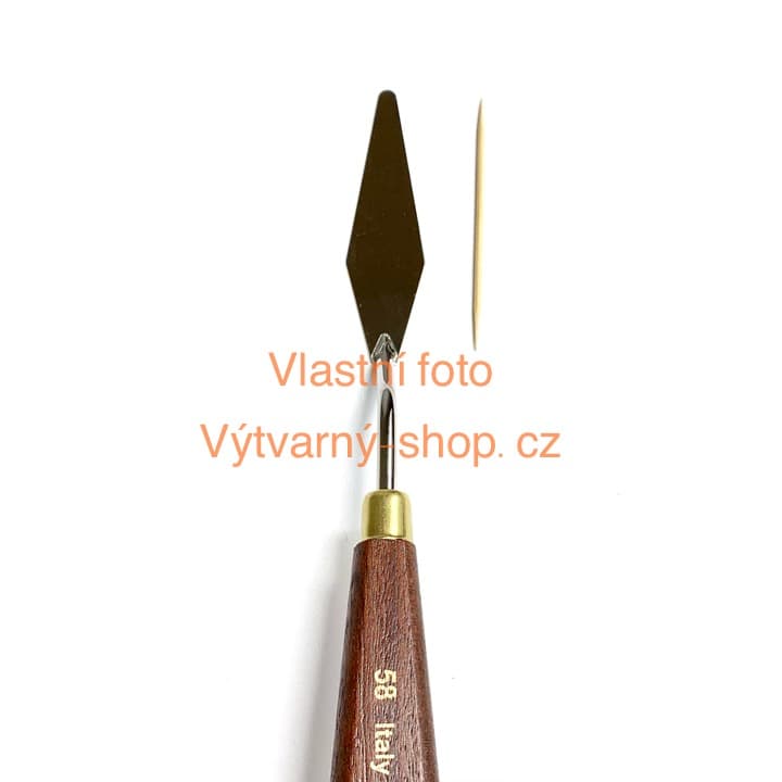 Malířská špachtle Jumanika 58 kosočtverec 18x70 mm na akryl