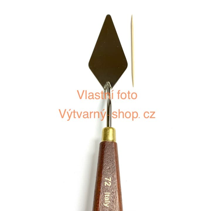 Špachtle malířská Jumanika 72 kosočtverec 32x67 mm na akryl