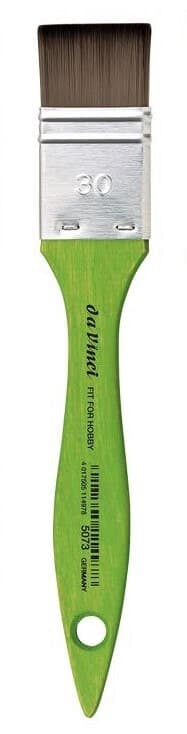 DaVinci zelený plochý štětec spalter 5073 velikost 30