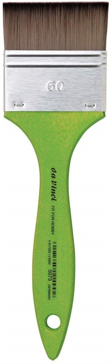 DaVinci zelený plochý štětec spalter 5073 60