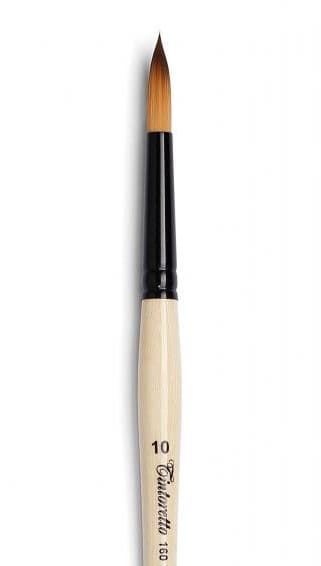 Kulatý syntetický štětec Mars Tintoretto velikost 160-0