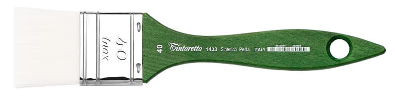 Tintoretto Perla 1433-40 plochý štětec velikost 50 bílé vlákno