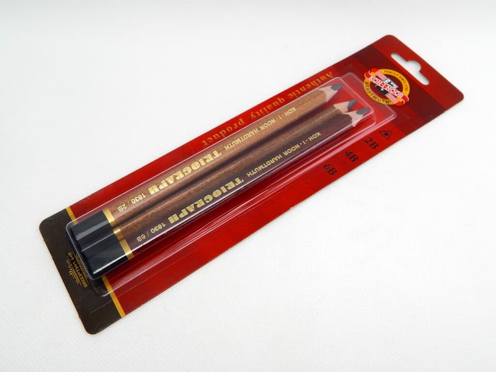 Koh-i-Noor Triograph 1833/3 sada stínovacích grafitových tužek 2B 4B 6B