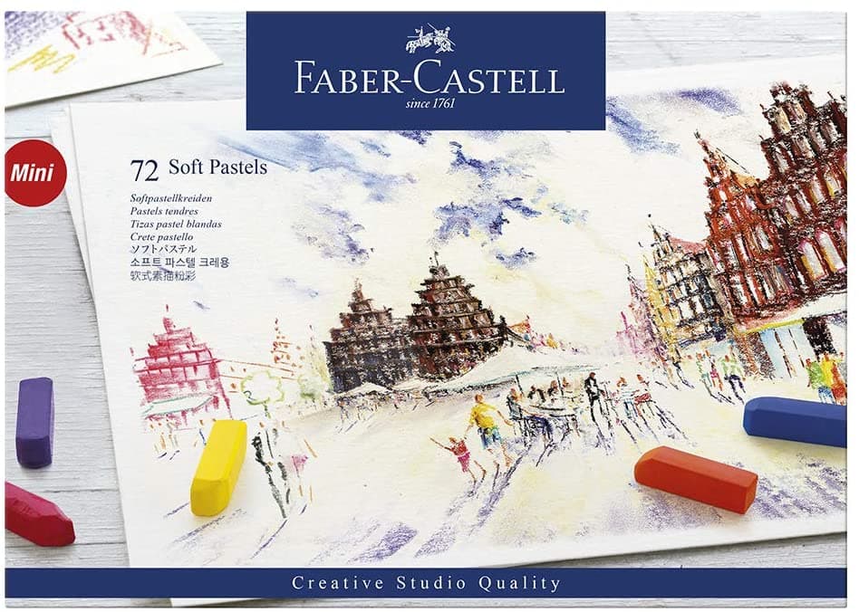 Faber-Castell Soft Pastel Mini sada 72 suchých pastelů