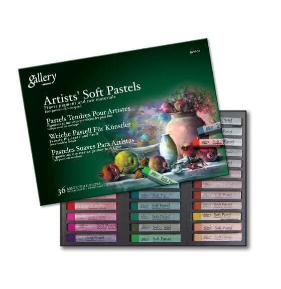 Mungyo Gallery suché pastely MPV36 sada 36 barev