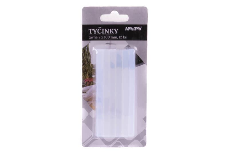 MasiPro tavné tyčinky 7×100 mm bezbarvé 12 kusů