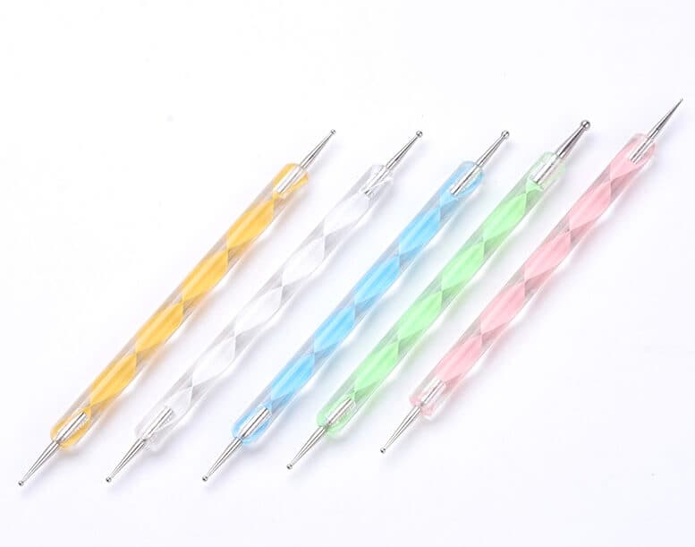 Titanum duhové tečkovací nástroje oboustranné 5ks WH0002-03