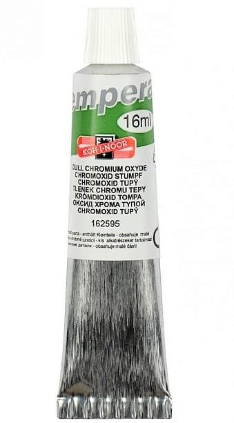 Koh-i-Noor temperová barva chromoxid tupý zelená 16ml