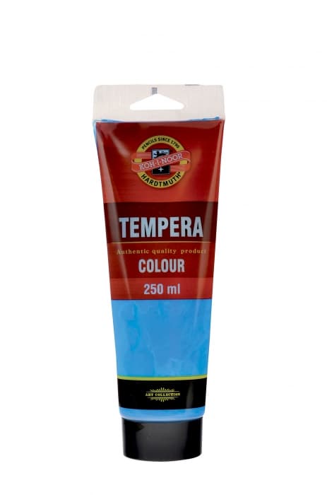 Koh-i-Noor temperová barva modrá coelinová 250 ml