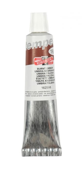 Koh-i-Noor temperová barva umbra pálená hnědá 16 ml
