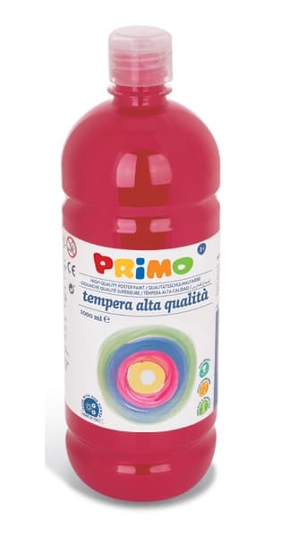 Primo Alta červená šarlatová temperová barva 1l školní