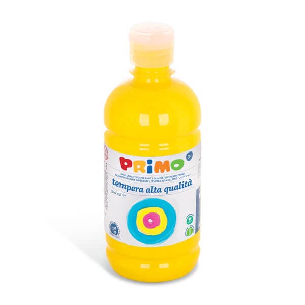 Tempera PRIMO Alta 500 ml žlutá citron základní barva