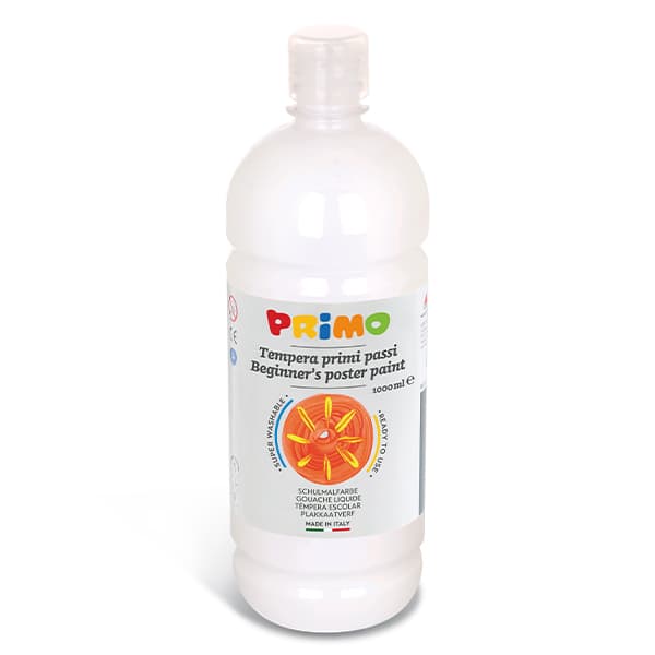 Primo temperová barva Beginner's Ready-Mix bílá 1000 ml