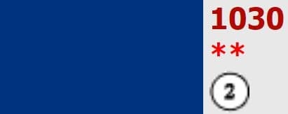 Umton temperová barva permanentní modř 16 ml