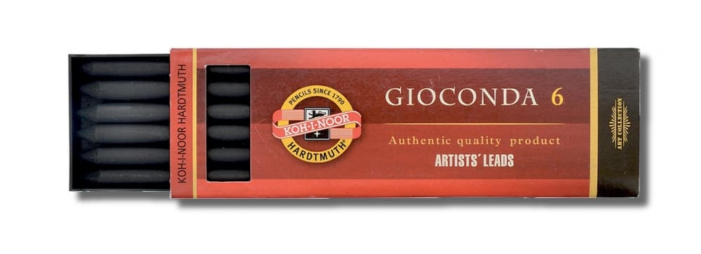 Koh-i-Noor umělecké tuhy černá křída 5,6 mm sada