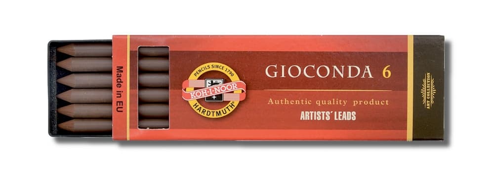 Koh-i-Noor umělecké tuhy Sepia světlá 5,6 mm sada