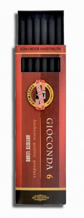 Koh-i-Noor umělecké tuhy uhel grafitové jádro 5,6mm sada