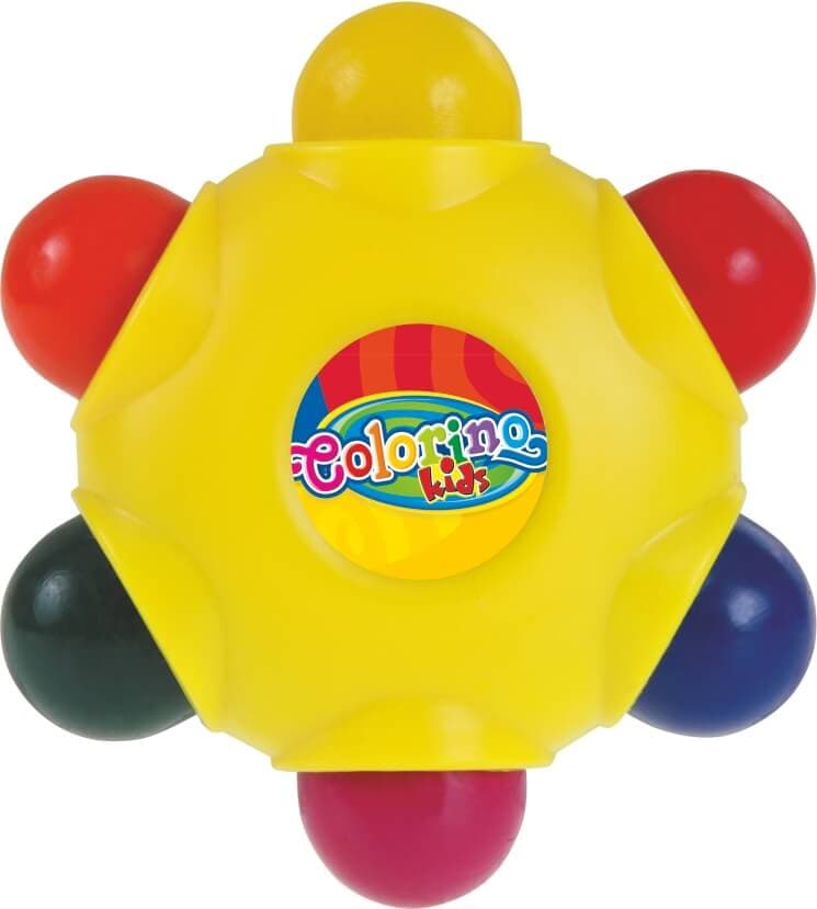 Voskovky Colorino Star 6 barev pro děti 2+