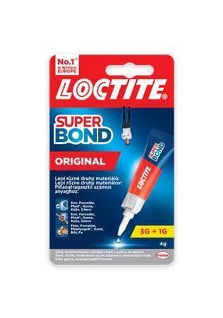 Loctite Super Bond Original vteřinové lepidlo Henkel 4g