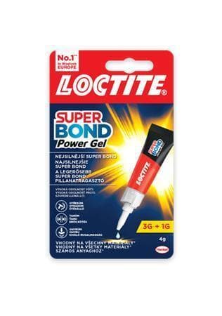 Loctite Super Bond Power Gel vteřinové lepidlo Henkel 4g