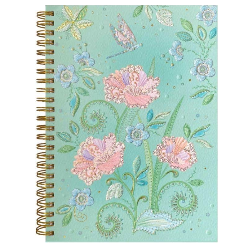 Goldbuch Turnowsky Nature's Melody Mint spirálový zápisník A5 linkovaný