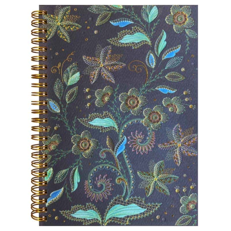 Goldbuch TURNOWSKY Nature's Melody Blue spirálový blok A5 linkovaný
