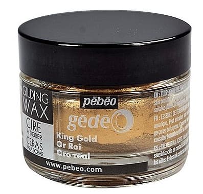 Pébéo Gédéo zkrášlovací vosk královská zlatá 30 ml
