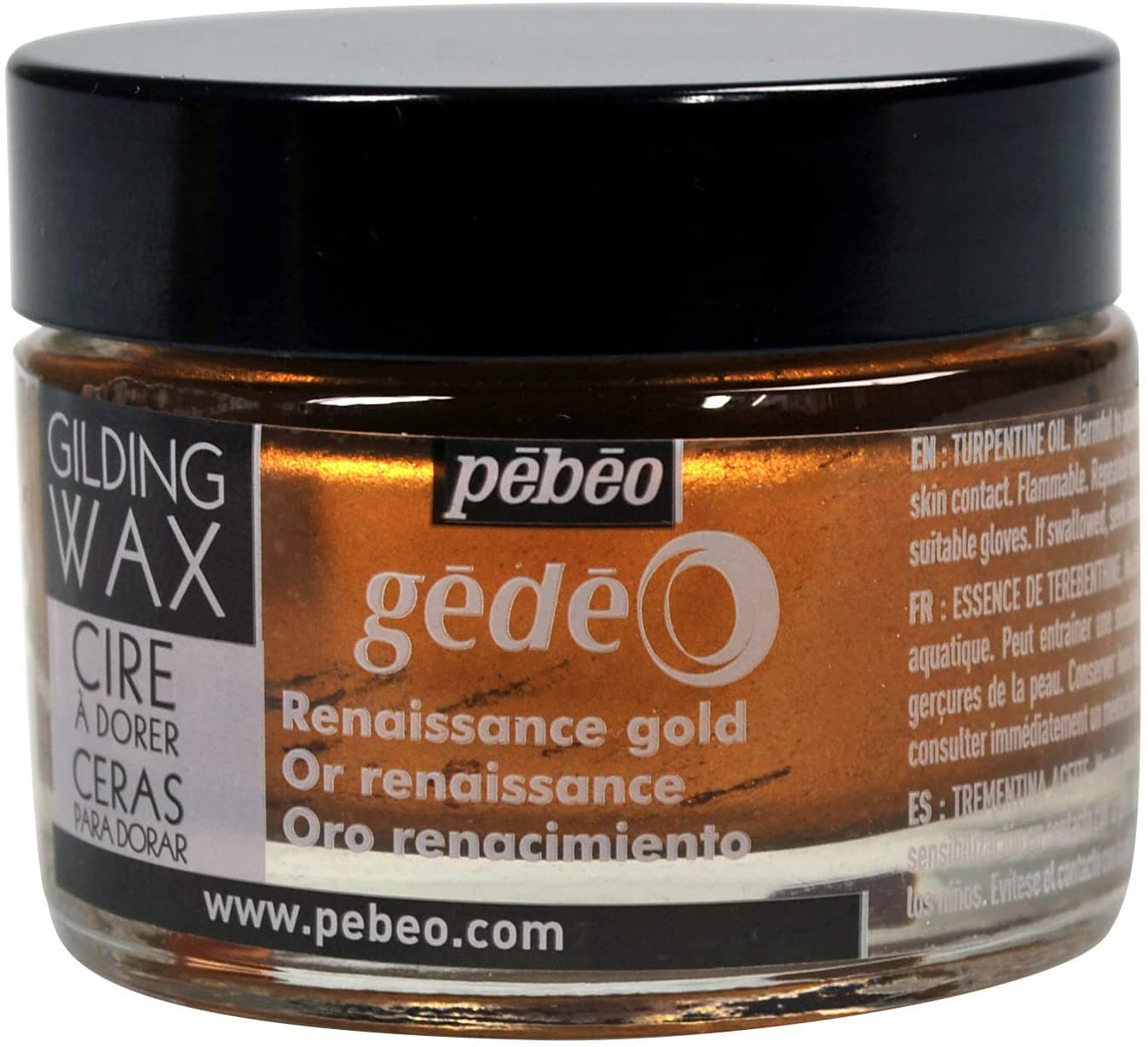 Pébéo Gédéo zkrášlovací vosk renesanční zlatá 30 ml
