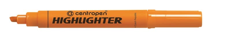 Centropen 8552 oranžový pigmentový zvýrazňovač HIGHLIGHTER čelní pohled